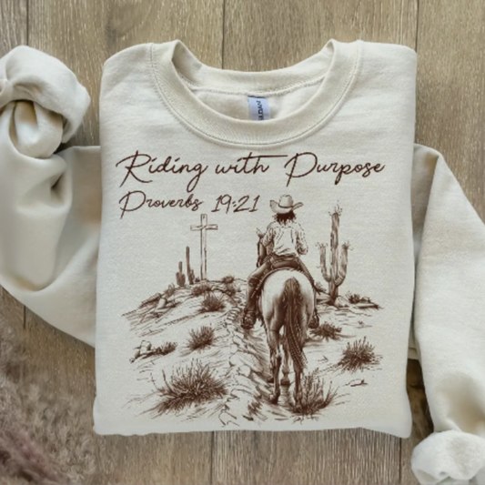 Riding with Purpose Sweater